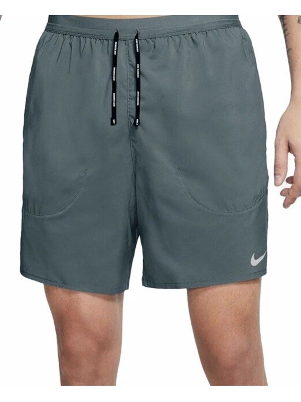 Nike Men’s L Flex Stride 7” Running Shorts CJ5459 387  Dri-Fit Brief-Lined Green